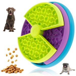 3-in-1 Slow Feeder Bowl and Lick Mat for Dogs and Cats