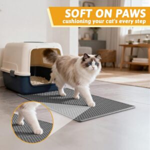 Double-Layer Waterproof Cat Litter Trapping Mat