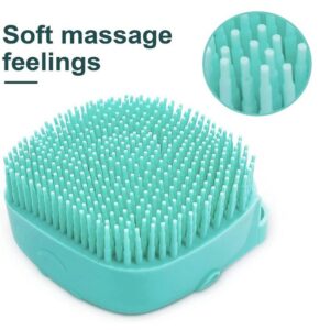 Soft Pet Bath Massage Brush for Dogs and Cats
